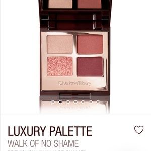 NIB Charlotte Tilbury walk of no shame, eyeshadow palette